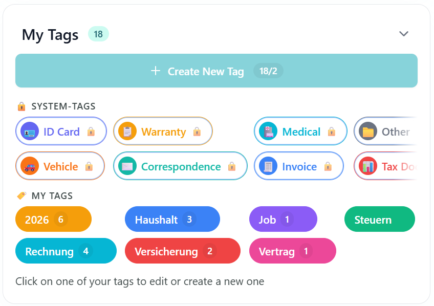 Tag manager